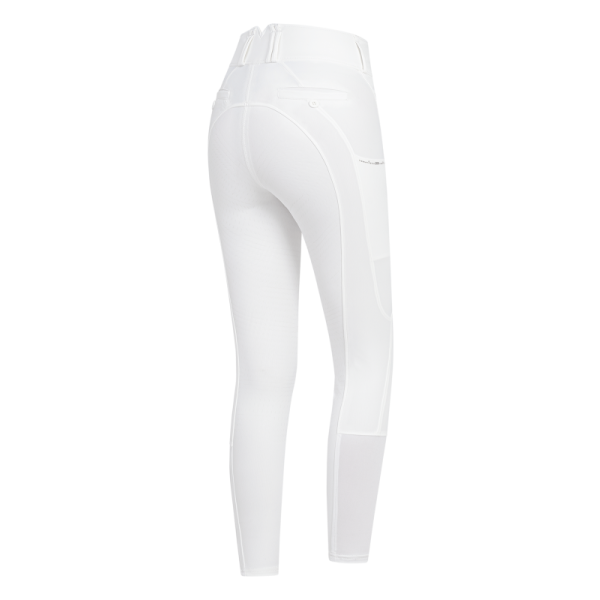 Bryczesy damskie Mathilda Glam High Waist white Elt