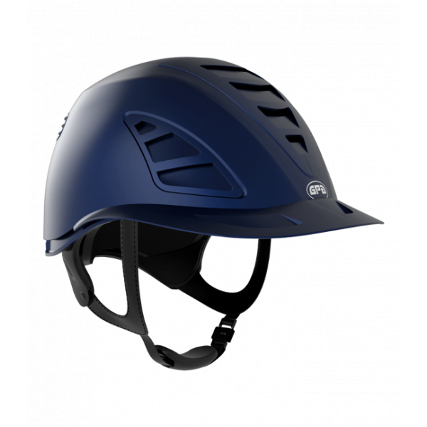 Kask jeździecki 4S First Lady Hybrid GPA dark blue mat