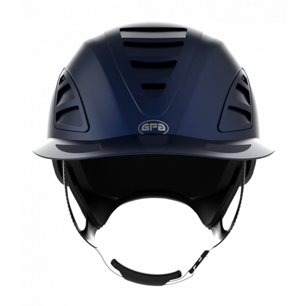 Kask jeździecki 4S First Lady Hybrid GPA dark blue mat