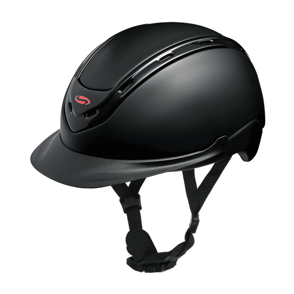 Kask jeździecki H19 black Swing