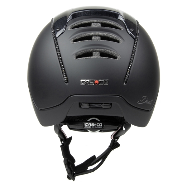 Kask jeździecki Casco Duel black