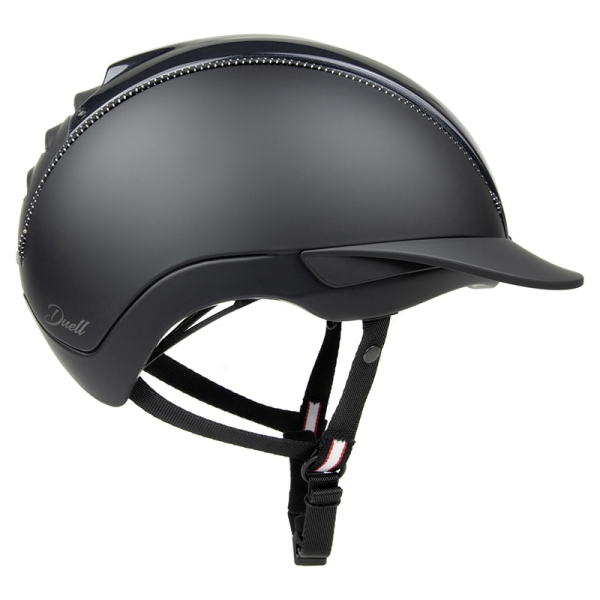 Kask jeździecki Casco Duel black