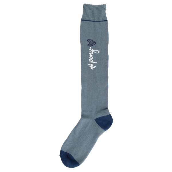 Podkolanówki #ponylove gray/navy USG